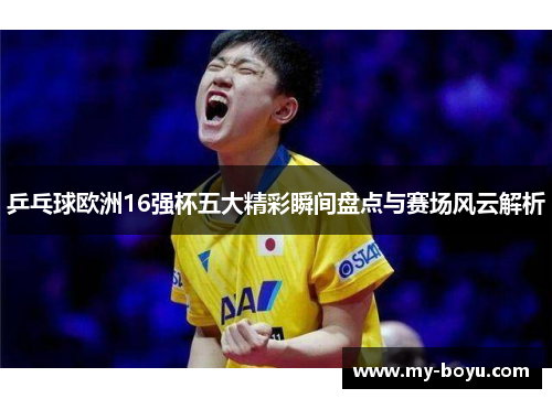 乒乓球欧洲16强杯五大精彩瞬间盘点与赛场风云解析